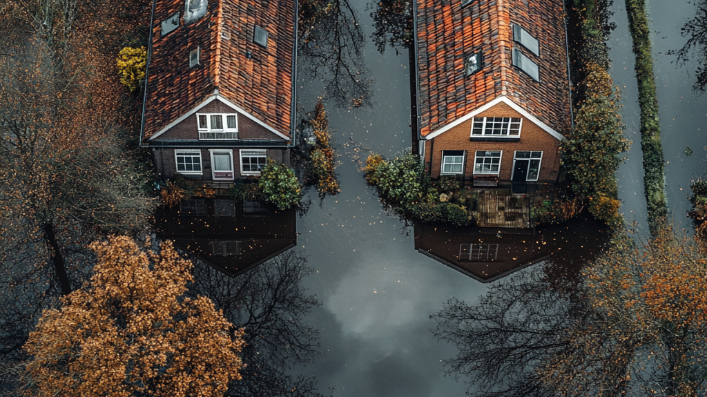 Moet u een eigen regenafvoer aanleggen op verzoek van de buurman?