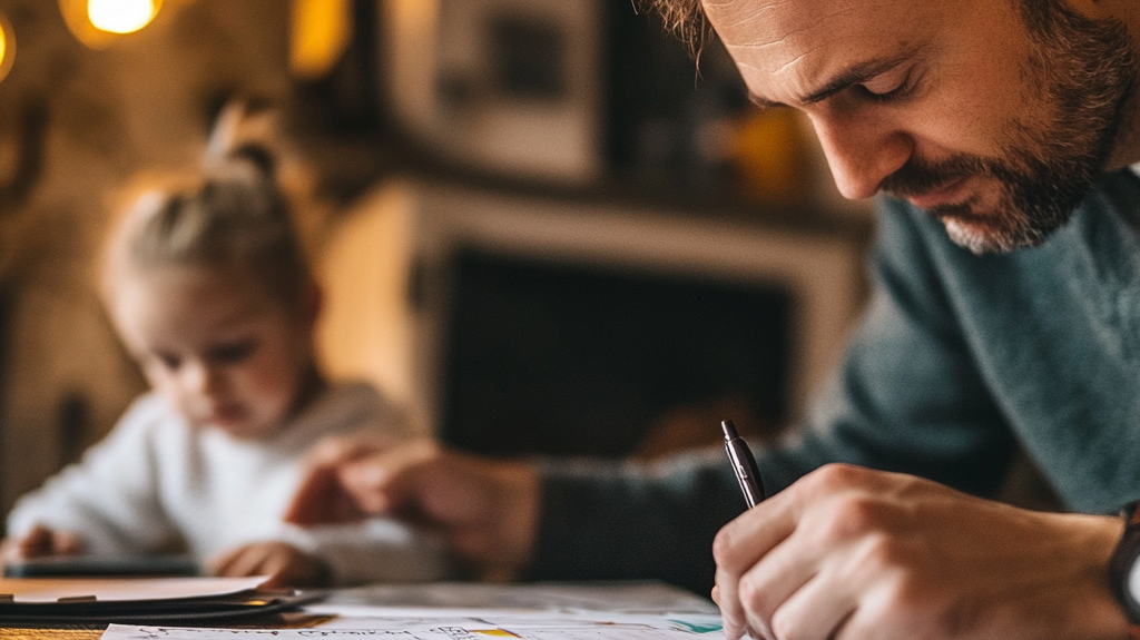 Betaal ik te veel kinderalimentatie? Wat kunt u doen als u zelf nauwelijks rondkomt?